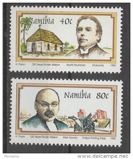 Namibia 1995 - Missionari Missionaries MNH ** - Namibia (1990- ...)