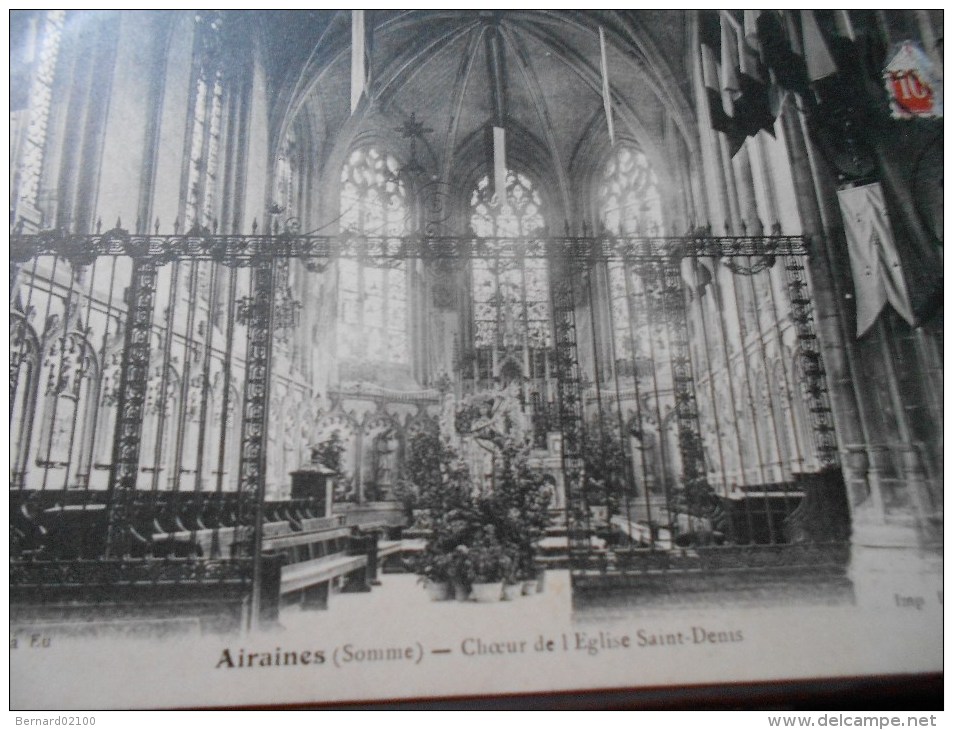 AIRAINES  CHOEUR DE L'EGLISE SAINT DENIS - Autres & Non Classés