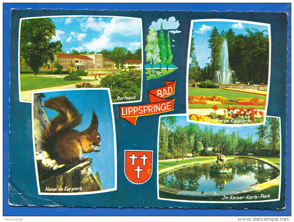 Deutschland; Bad Lippspringe; Multibildkarte - Bad Lippspringe