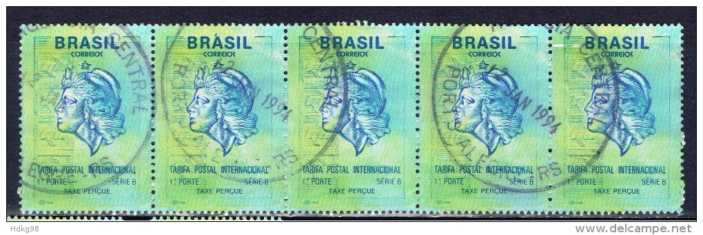 BR+ Brasilien 1993 Mi 2557 Frauenkopf - Usados