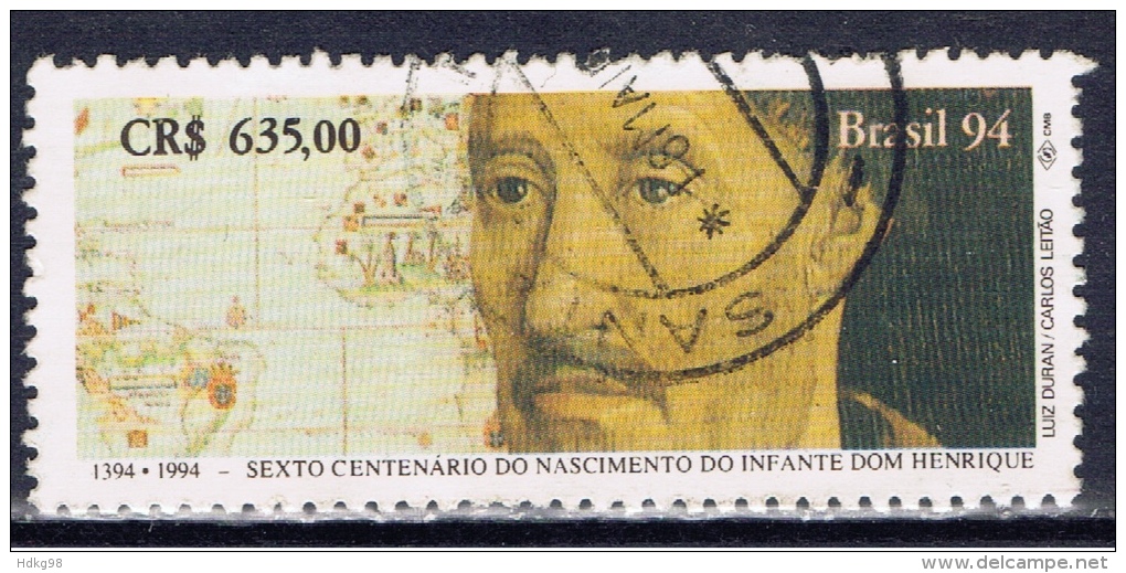 BR+ Brasilien 1994 Mi 2568 2570 Internationales Olympisches Komitee IOC, Heinrich Der Seefahrer - Used Stamps