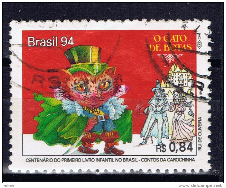 BR+ Brasilien 1994 Mi 2588 2620 Fußball, Gestiefelter Kater - Used Stamps