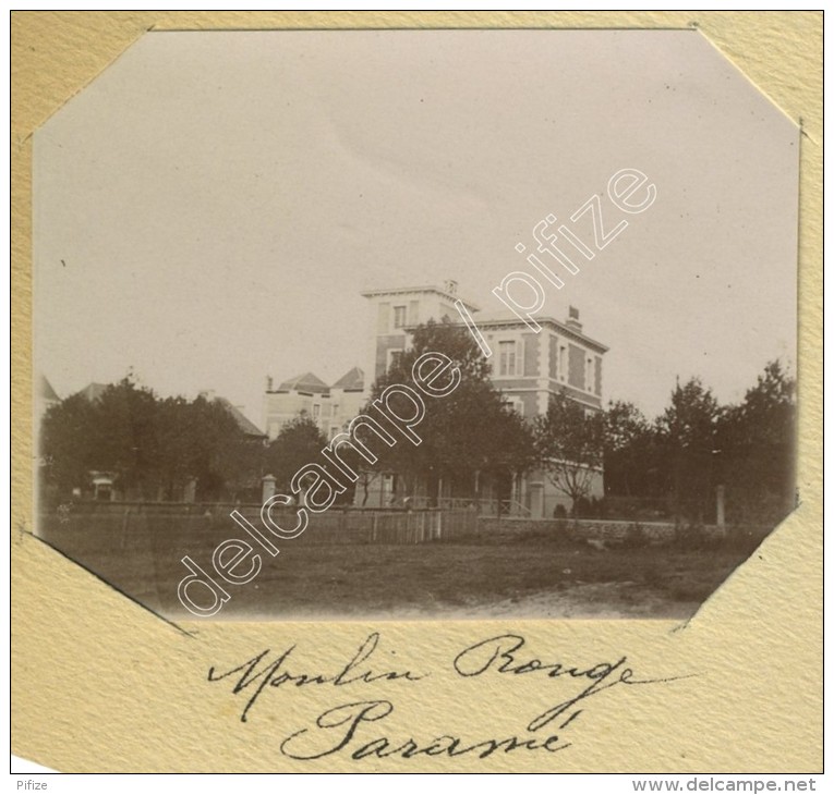 Petite Photo Du Moulin Rouge à Paramé. Vers 1898. - Alte (vor 1900)