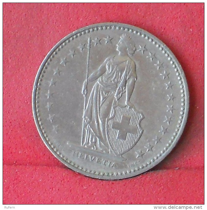 SWITZERLAND  1  FRANC  1988   KM# 24a,3  -    (Nº12111) - Schweden