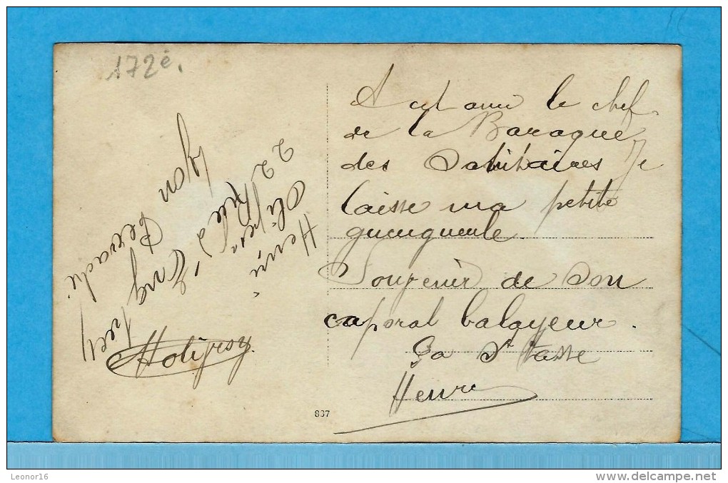 WITTENBERG  -  * SOUVENIR DU PASSAGE AU CAMP DE PRISONNIERS FRANCAIS *de  " OLIVERA Henri " De LYON Perrache  En 1918 - Wittenberg