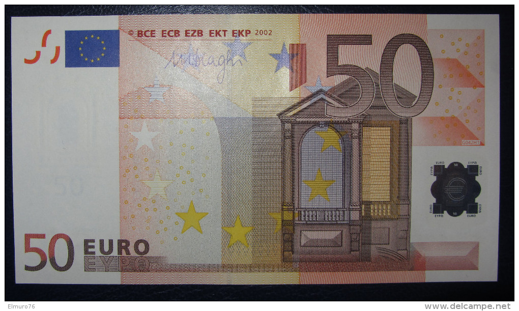 50 EURO G042D2 Germany Serie X84 Draghi  Perfect UNC - 50 Euro