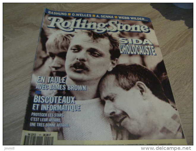 Rolling Stone Magazine : N° 17 1989 Bashung Orson Welles - Sonstige & Ohne Zuordnung