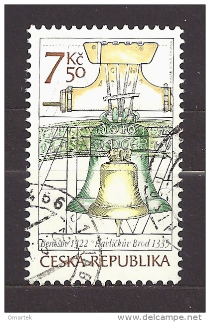 Tschechische Republik Czech Republic 2005 ⊙ Mi 443 Sc 3279 Handicraft Relics - Bells. C.2 - Gebraucht
