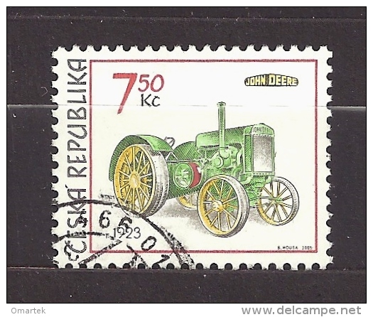 Tschechische Republik Czech Republic 2005 ⊙ Mi 446 Sc 3282 Historical Tractors. - Used Stamps
