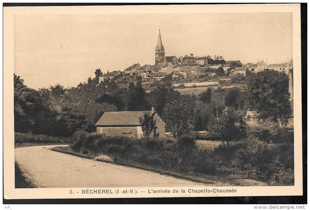 @ CPA N°6 C  BECHEREL 35 ILLE ET VILAINE - Bécherel