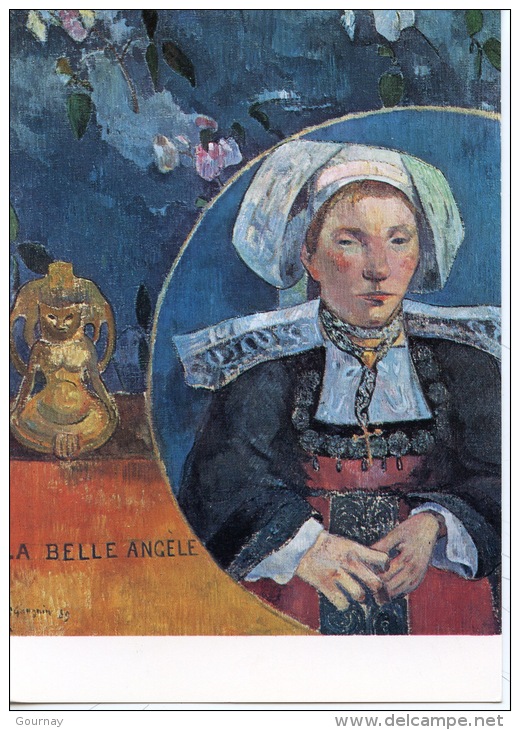 Paul Gauguin 1848/1903 : La Belle Angèle 1889 - Paris Musée Du Jeu De Paume (Bretonne) - Peintures & Tableaux