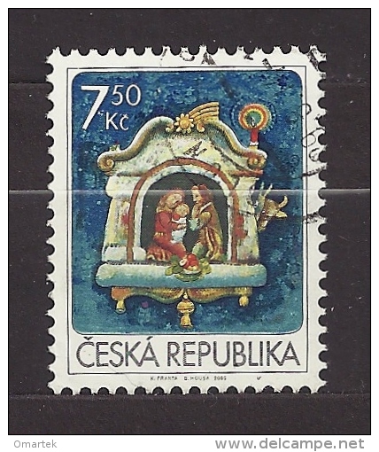 Czech Republic  Tschechische Republik  2005 ⊙ Mi 454 Sc 3290 Christmas. Weihnachten. C.1 - Used Stamps