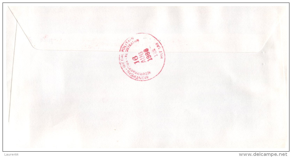 (339) Registered Letter From Turkey - Passport-4 Registration - 1988 - Lettres & Documents