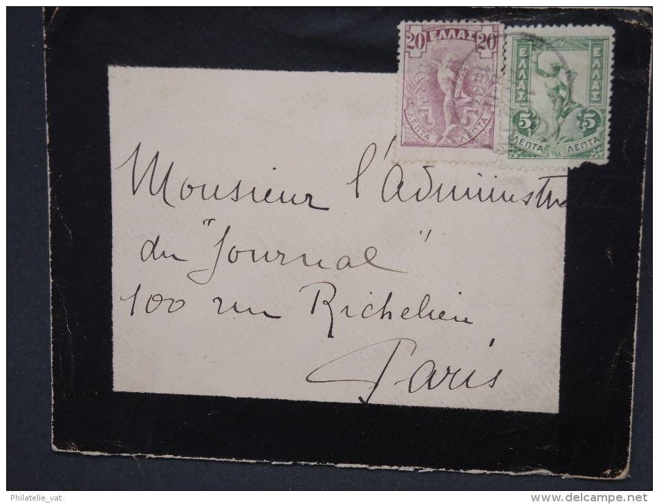 GRECE - Enveloppe  Pour Paris En 1904 - à Voir - Lot P7587 - Storia Postale