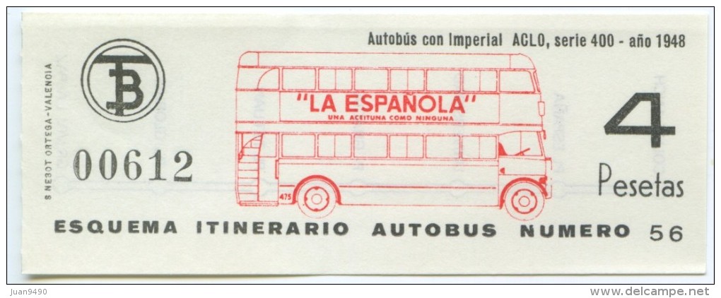 BILLETE DE TRANVIA DE BARCELONA / SERIE PRIMER DIA - ULTIMO DIA  / 1970 (7) - Europe