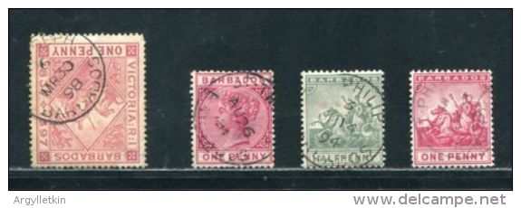 BARBADOS QUEEN AND KINGS JUBILEE VILLAGE POSTMARKS - Barbados (...-1966)