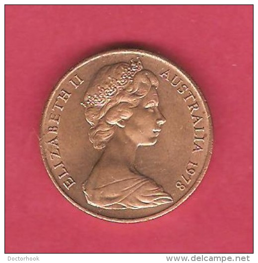 AUSTRALIA  2 CENTS 1978 (KM # 63) - 2 Cents