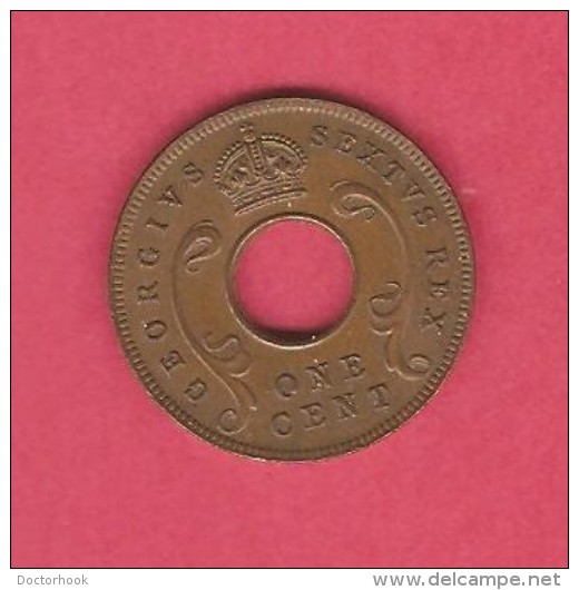 EAST AFRICA  1 CENT 1952 (KM # 32) - Colonie Britannique