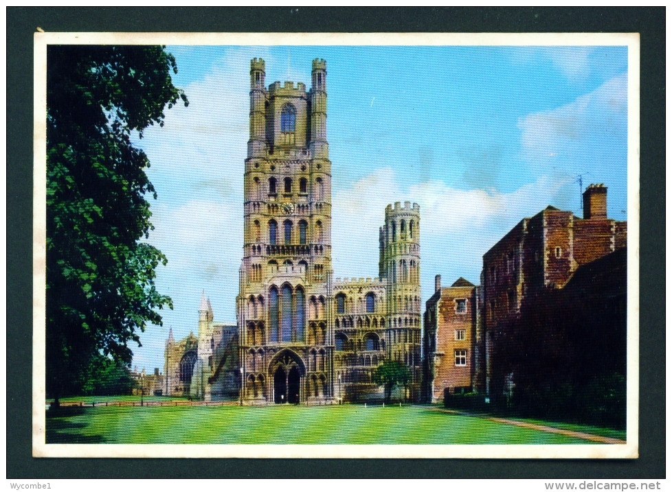 ENGLAND  -  Ely Cathedral  Used Postcard As Scans - Ely