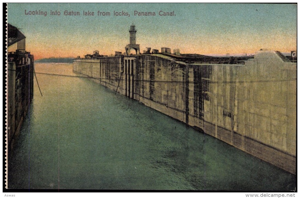 GATUN LAKE FROM THE LOCKS, PANAMA CANAL - Panama