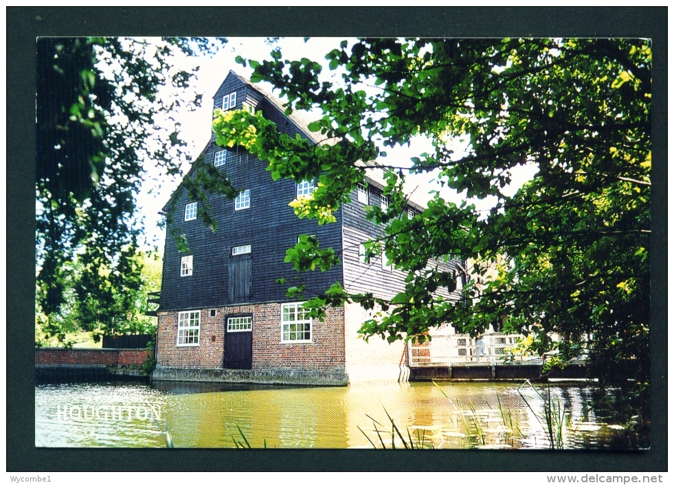 ENGLAND  -  Houghton Mill  Used Postcard As Scans - Huntingdonshire