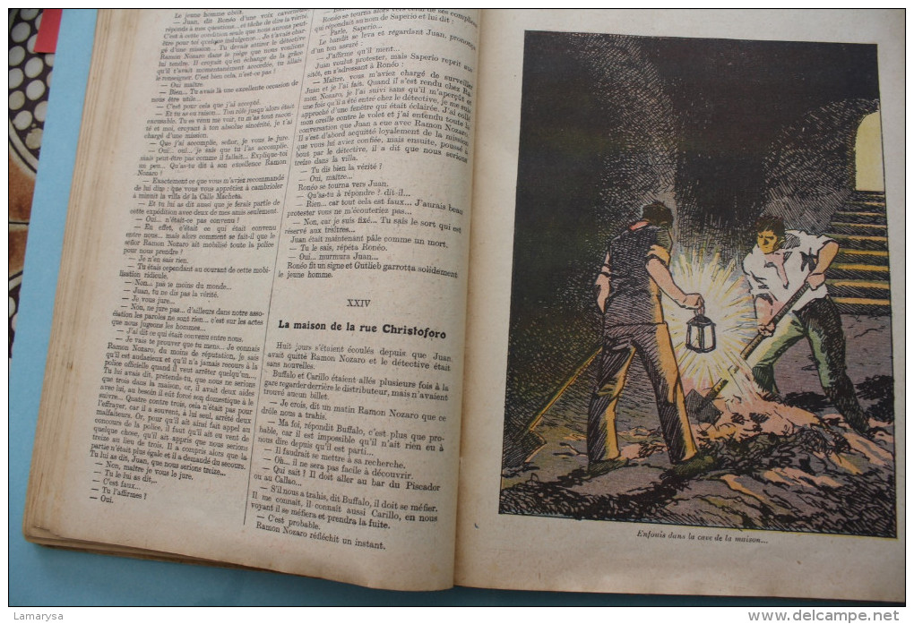 1931 Galopin Arnould Aventures d'un petit Buffalo -N°26 au 50 ( 25 ) Heroiques exploits d'un gamin de Paris Albin Michel