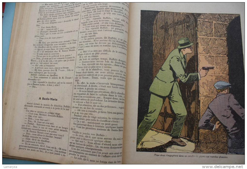 1931 Galopin Arnould Aventures d'un petit Buffalo -N°26 au 50 ( 25 ) Heroiques exploits d'un gamin de Paris Albin Michel