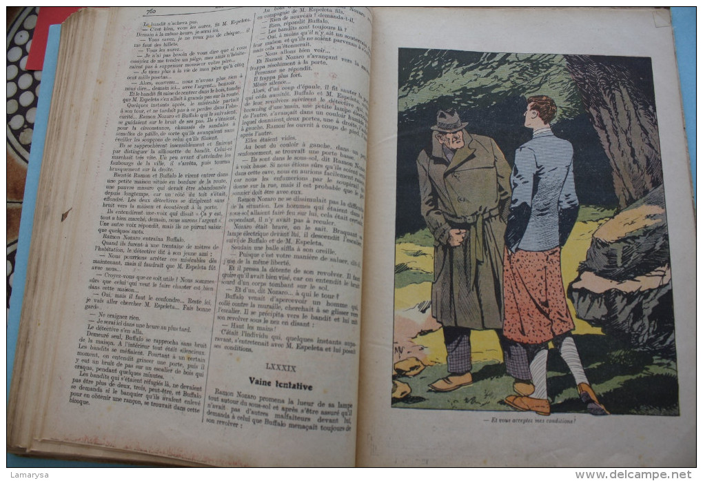 1931 Galopin Arnould Aventures d'un petit Buffalo -N°26 au 50 ( 25 ) Heroiques exploits d'un gamin de Paris Albin Michel