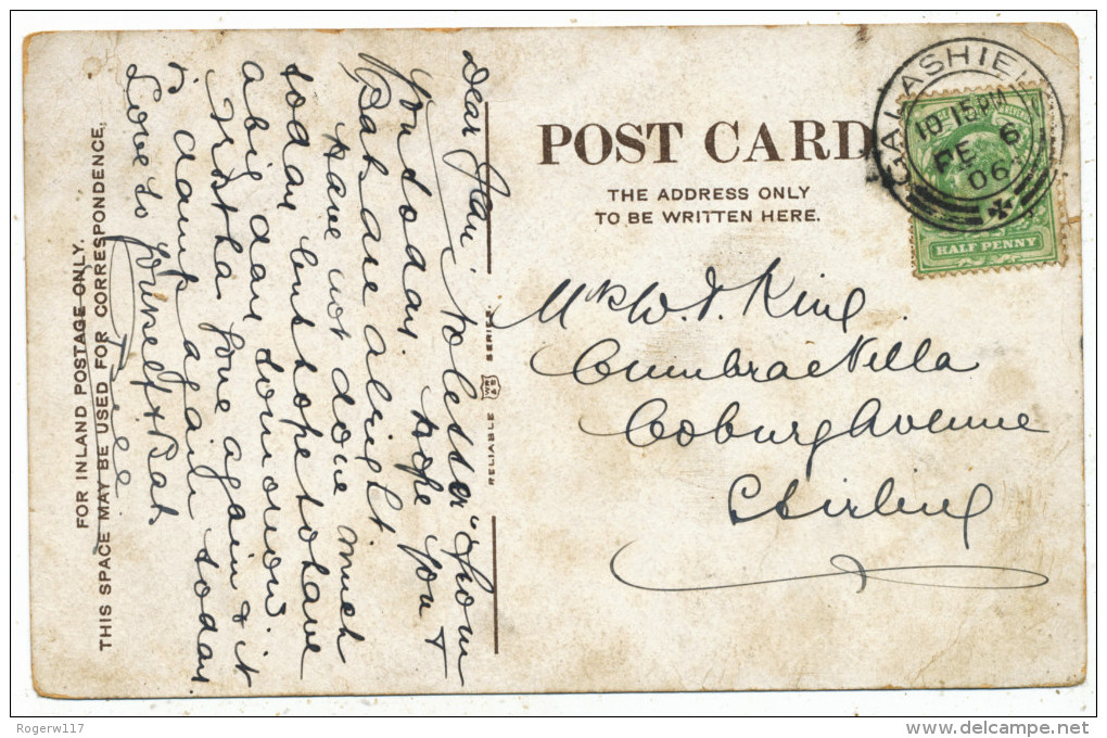 Abbotsford, 1906 Postcard - Roxburghshire