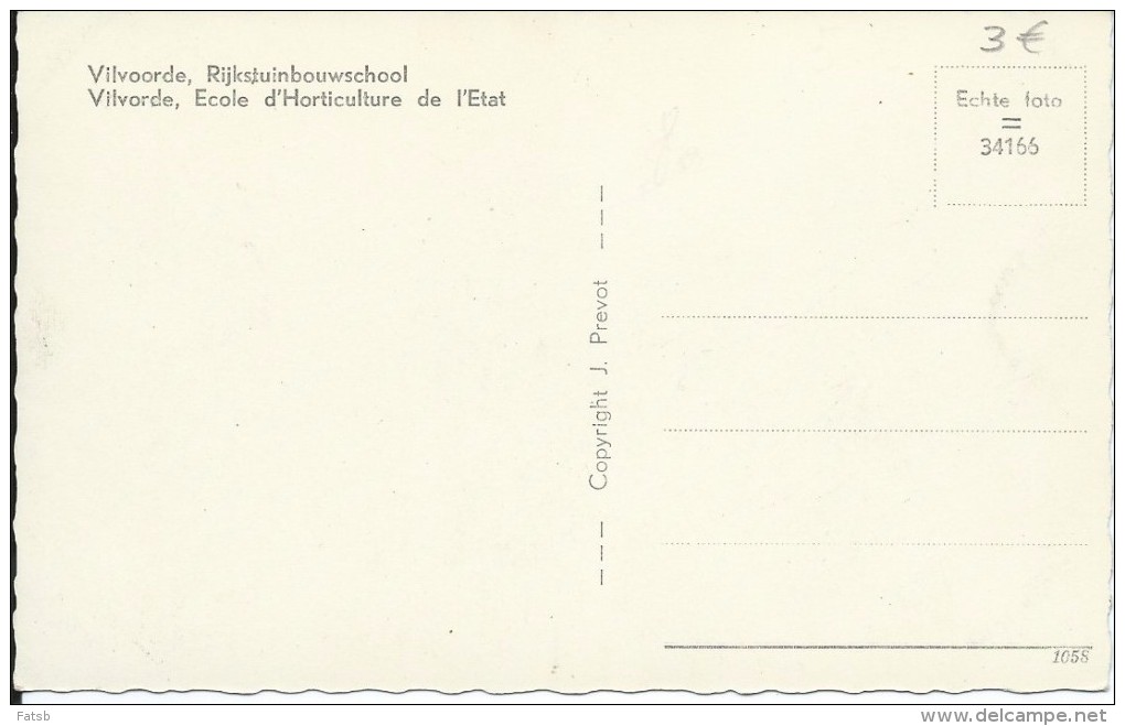 Vilvoorde Rijkstuinbouwschool / Vilvorde Ecole D'Horticulture De L'Etat - Vilvoorde