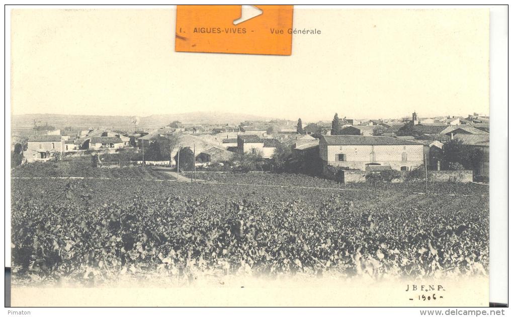 AIGUES -VIVES   - Vue Générale , Trés Bon état ( Voir Scan ) Vignes - Other & Unclassified