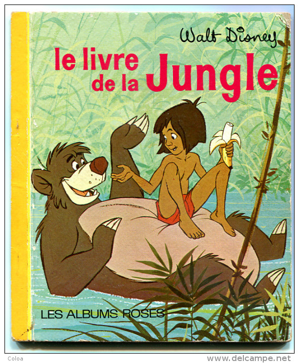 Walt Disney Le Livre De La Jungle 1968 - Autres & Non Classés
