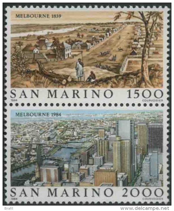 1985 San Marino, Emigrazione , Serie Completa Nuova (**) AL FACCIALE - Nuovi