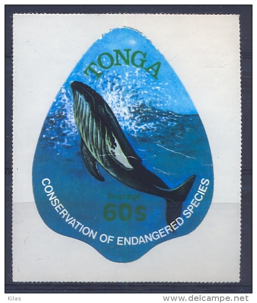 TONGA Conservation Of Endangered Species (adhesive) - Tonga (1970-...)