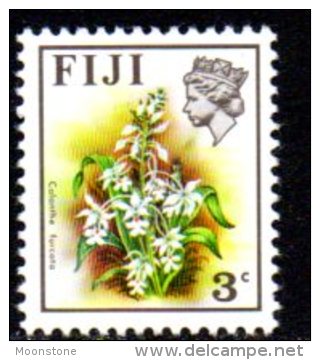 Fiji QEII 1971 3c Flowers Definitive, MNH - Fiji (1970-...)