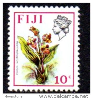 Fiji QEII 1971 10c Flowers Definitive, MNH - Fiji (1970-...)