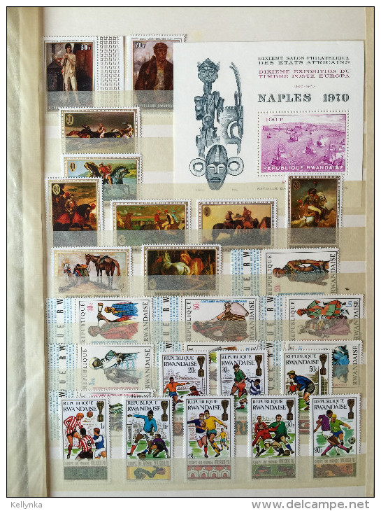 Rwanda - Collection de 1962 à 1983 - Complète - MNH (44 Photos)