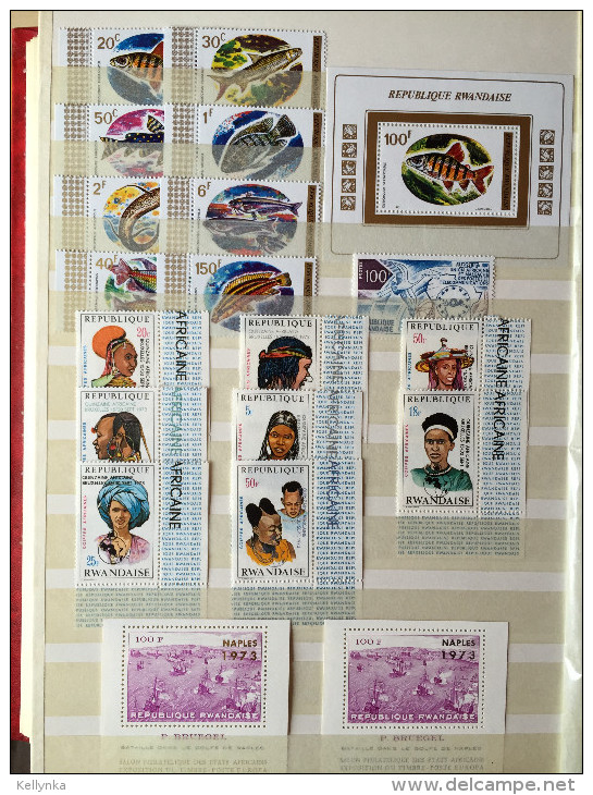 Rwanda - Collection de 1962 à 1983 - Complète - MNH (44 Photos)