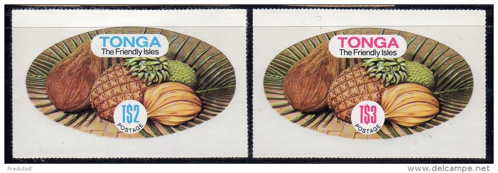 TONGA - N° 527/8  ** (1982)   FRUITS - Tonga (1970-...)