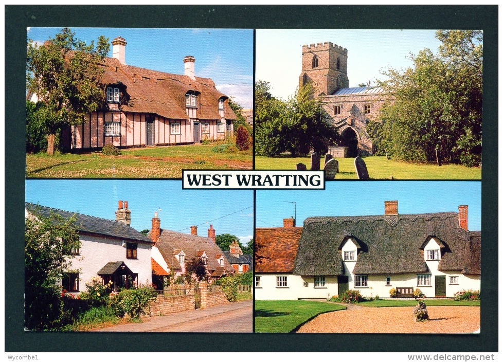 ENGLAND  -  West Wratting  Multi View  Used Postcard As Scans - Other & Unclassified