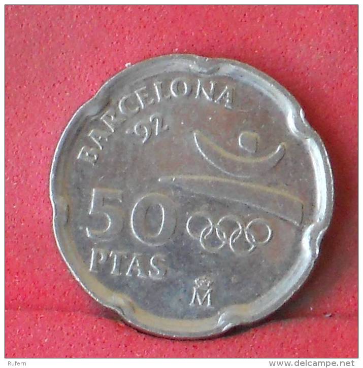 SPAIN  50  PESETAS  1992   KM# 906  -    (Nº12139) - 50 Pesetas