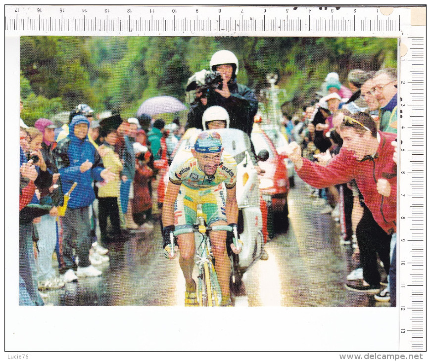 1998 - Entre GRENOBLE  Et  Les  DEUX  ALPES,  Italien MARCO  PANTANI Accentue Sa Domination Sur Cette édition  Marquée - Cyclisme