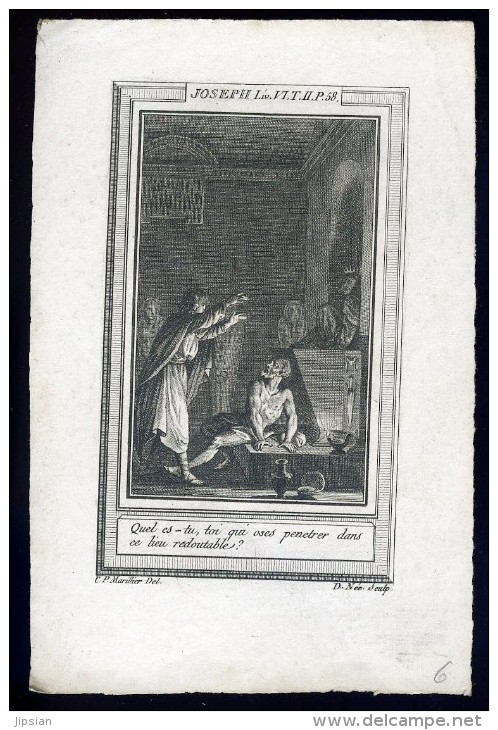 Lot De 2 Gravures Marillier Dessinateur Et  Née Sculpteur     AA7 - Estampes & Gravures