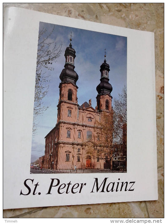 EN ALLEMAND - RELIGION ST PETER IN MAINZ - Dr WILHELM JUNG - Archäologie