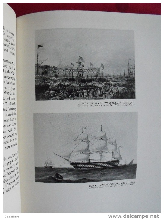 old ship prints. chatterton. 1927. 182 pages. 110 illustrations N&B et couleurs. bateaux anciens (en anglais)