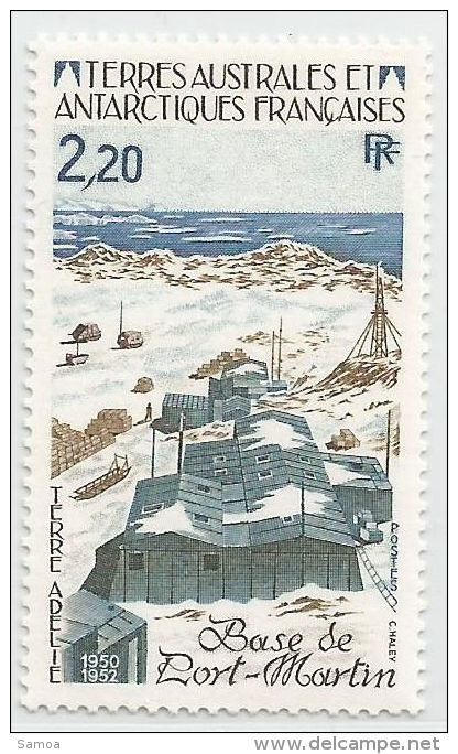 TAAF 1985 112 ** Paysages Antarctiques Base Port-Martin - Neufs