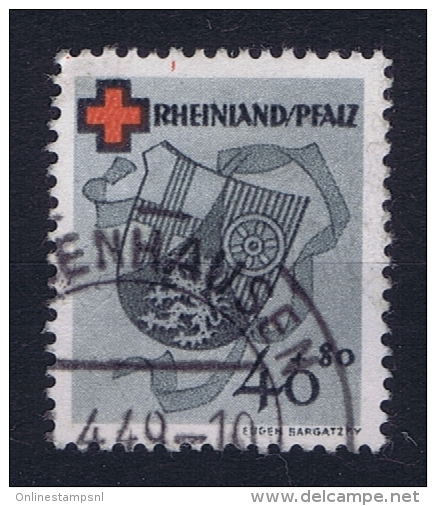 French Occ. Zone Rheinland-Pf / Rhénanie  Mi Nr 45 A Used - Sonstige & Ohne Zuordnung