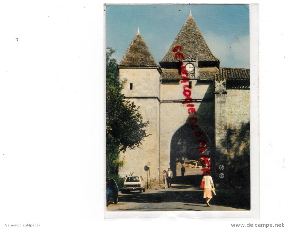 32 - BARBOTAN LES THERMES - LE PORCHE DE L' EGLISE - Barbotan