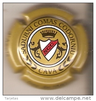 PLACA DE CAVA SADURNI COMAS CODORNIU (CAPSULE) ESCUDO - Placas De Cava