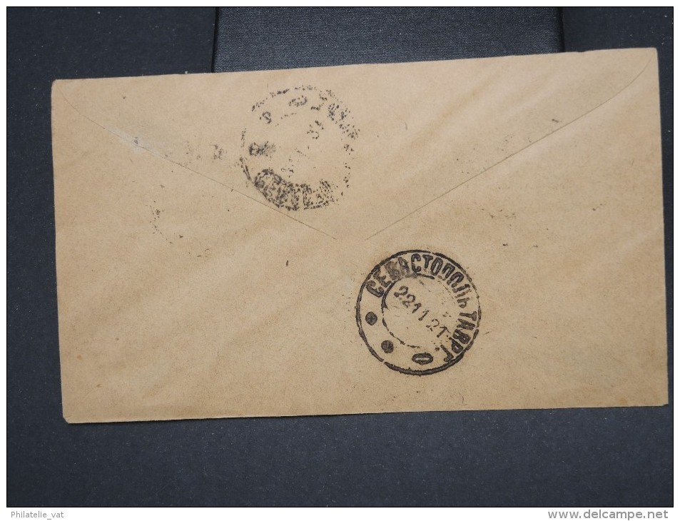 RUSSIE - Enveloppe En Recommandée En 1921 - Aff Plaisant - à Voir - P7682 - Storia Postale
